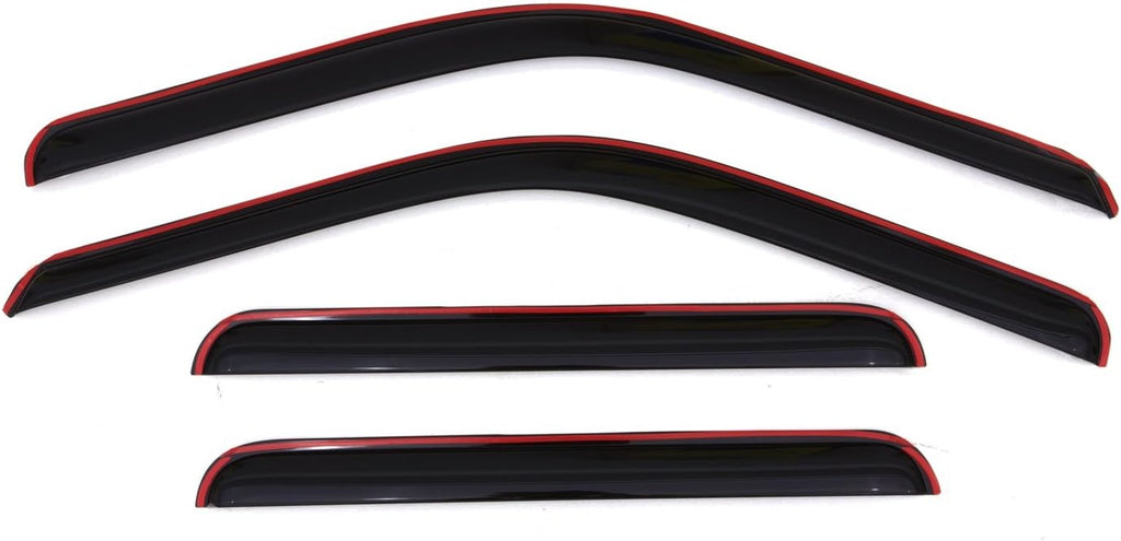 4-Piece in-Channel Side Window Deflector for Ford F-250 to F-550 Super Duty F9543