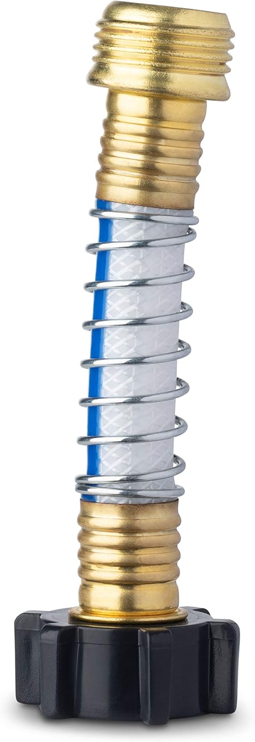 3 Pack RV Inline Water Filter with Flexible Hose Protector K940