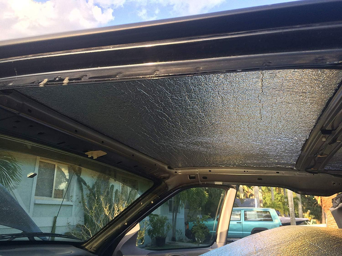 4' x 13' Roll (52 Sqft) Car Van Truck SUV RV Camper Vehicle Insulation Sound Deadener & Radiant Heat Barrier Mat E140885
