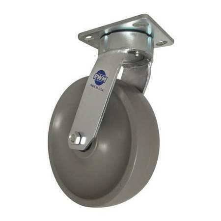 SWL Plate Caster, Nylon, 4 inch, 1050Lb A65758