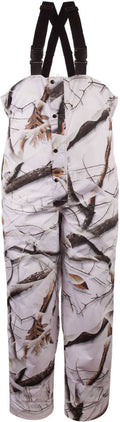 Waterproof Hunting Bibs, Snow Camo U335146