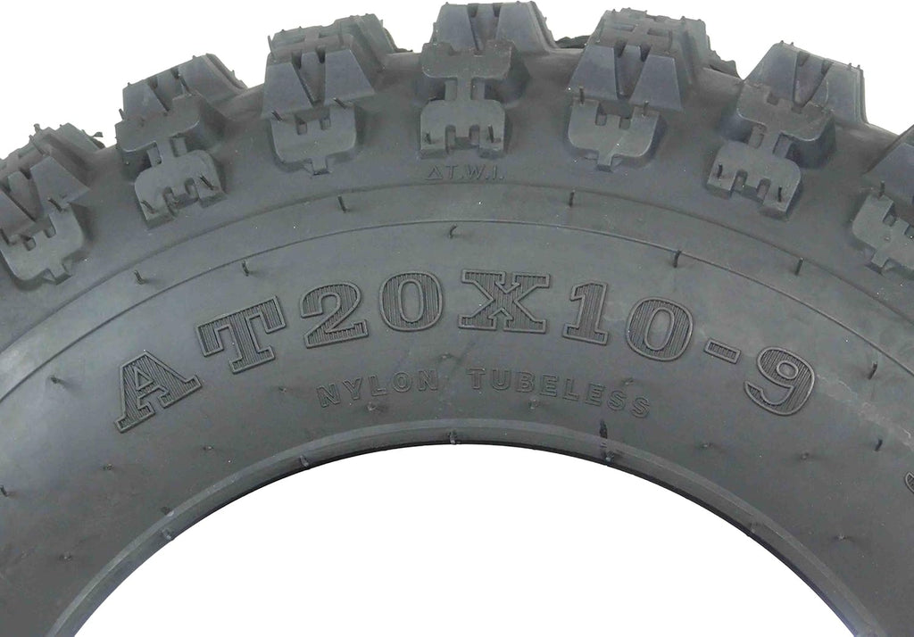 21X7-10 20X10-9 6 Ply Dual Compound ATV Tires Pack of 2 A508574