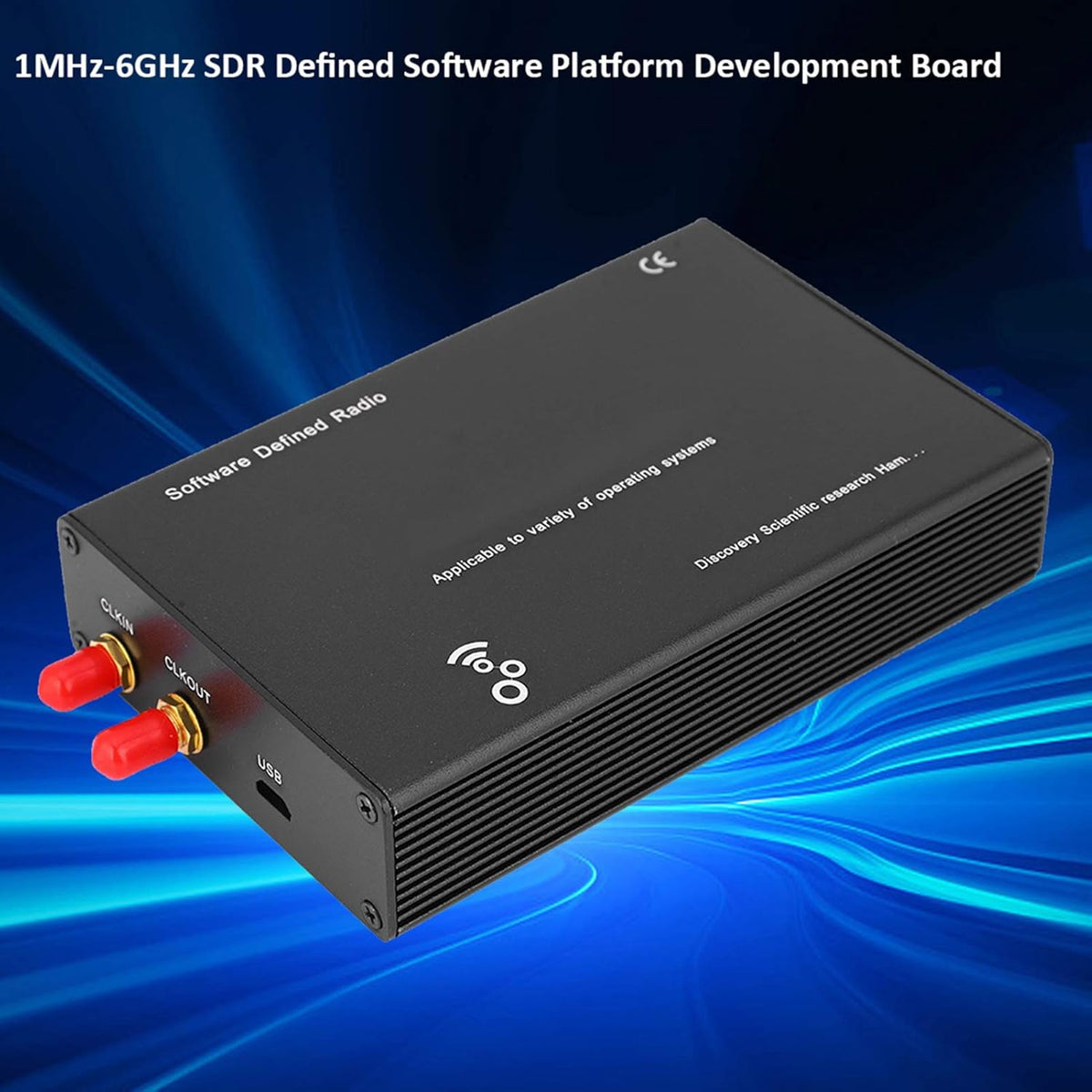 HackRF One SDR Platform Software Defined Radio Development Module 1MHz-6GHz Radio Communication Board 20Mbps 8BIT A580