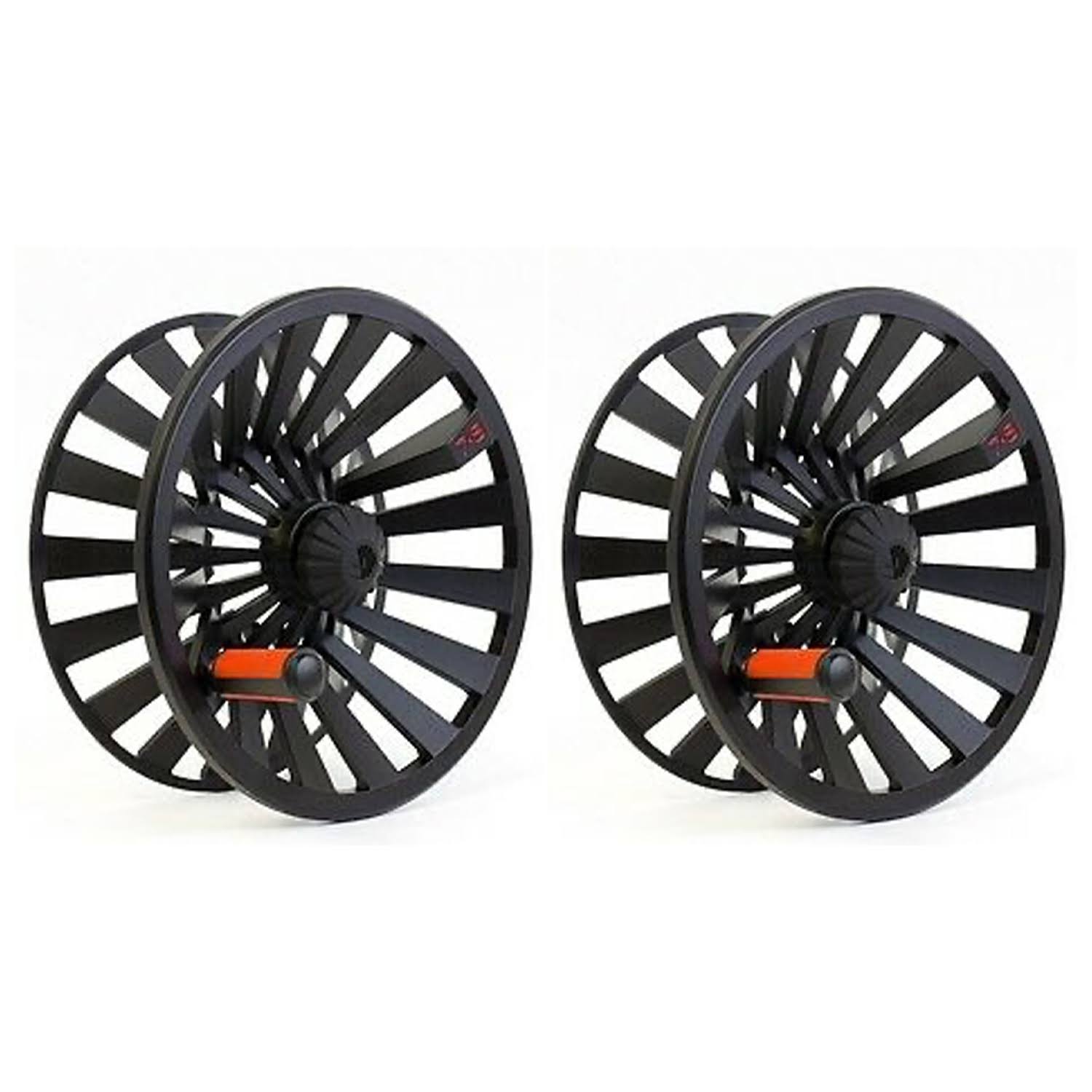 Black Die-Cast Fly Fishing Reel Spool (2 Pack) X110