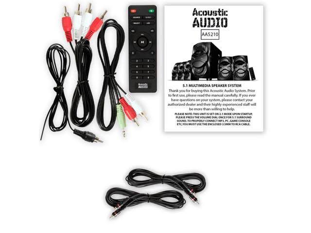 5.1 Speaker System with Bluetooth L389440