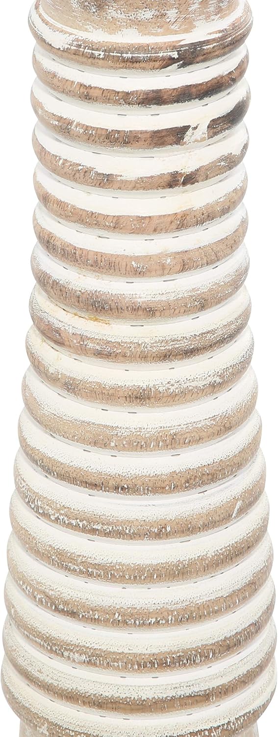 Brown Candle Holder S/3 S305
