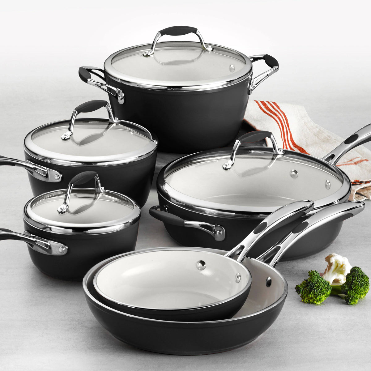 10-Piece Ceramica Cookware Set K513