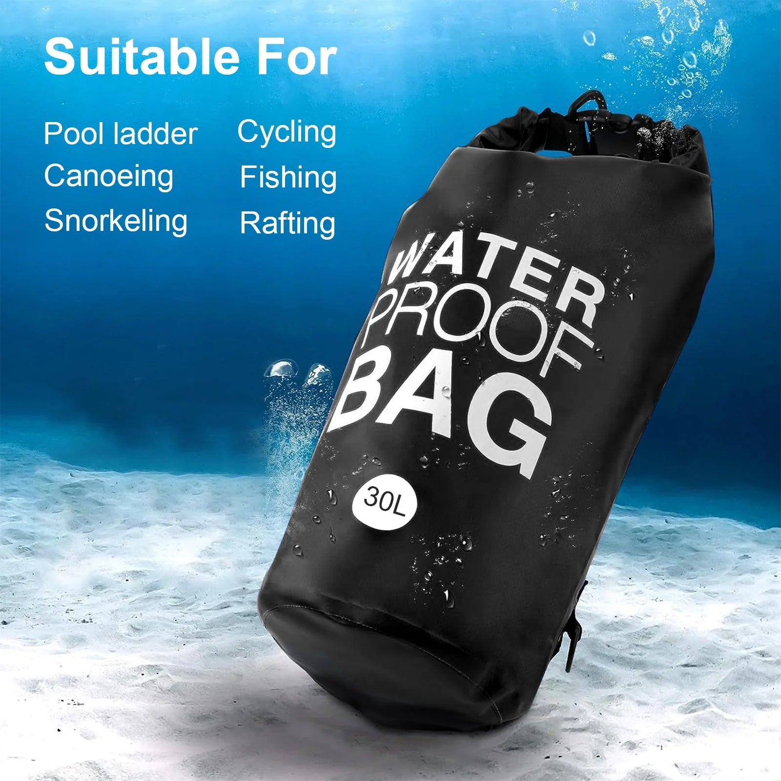 30L 500D PVC Waterproof Dry Bag W202