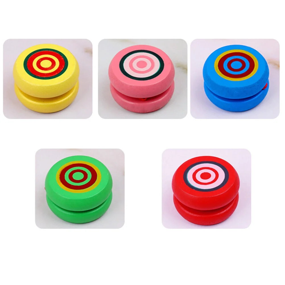 4pcs Wooden Educational Yoyo Toy K9182