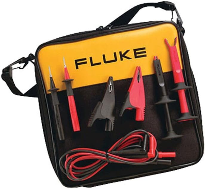 Industrial Test Lead Kit with Zippered Vinyl Carry Case A877965