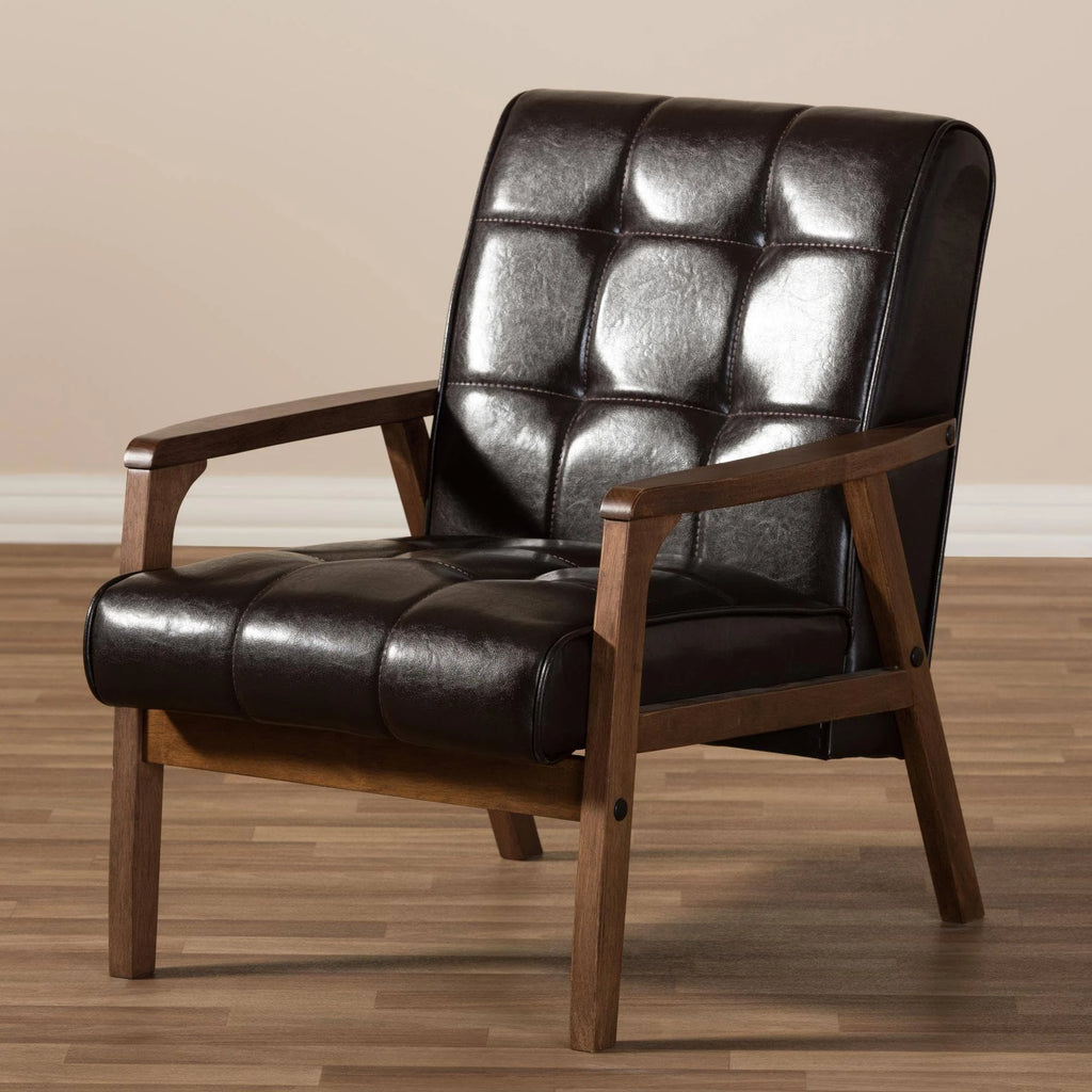 Brown Club Chair B4698