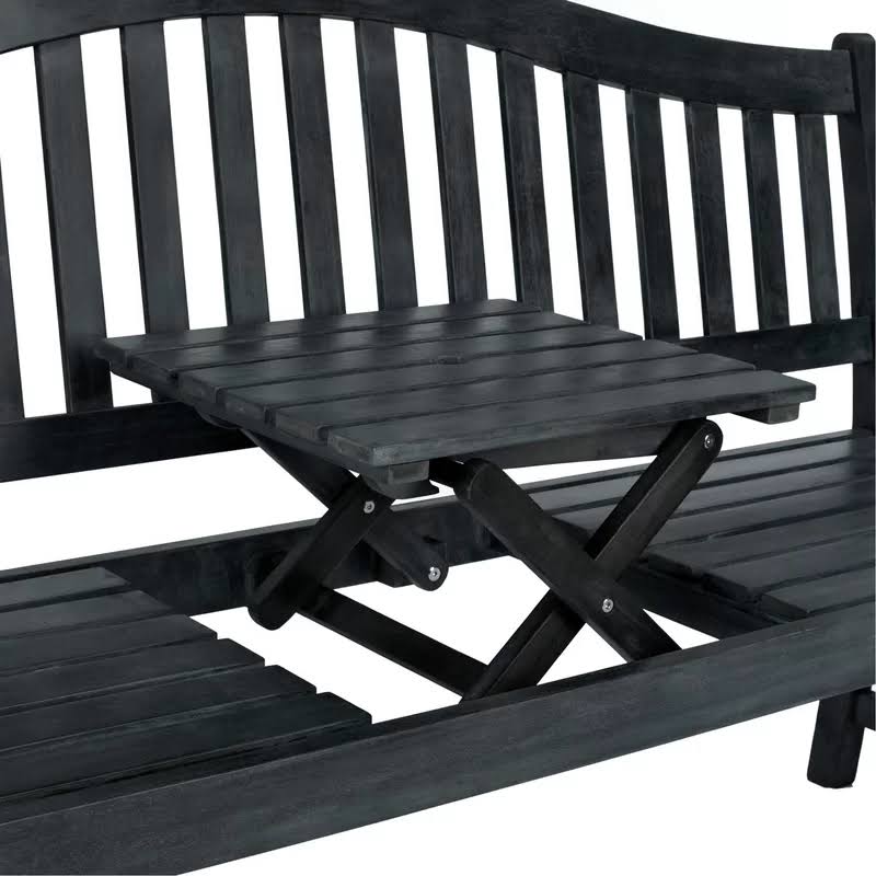 Blue Wooden Garden Bench S46960