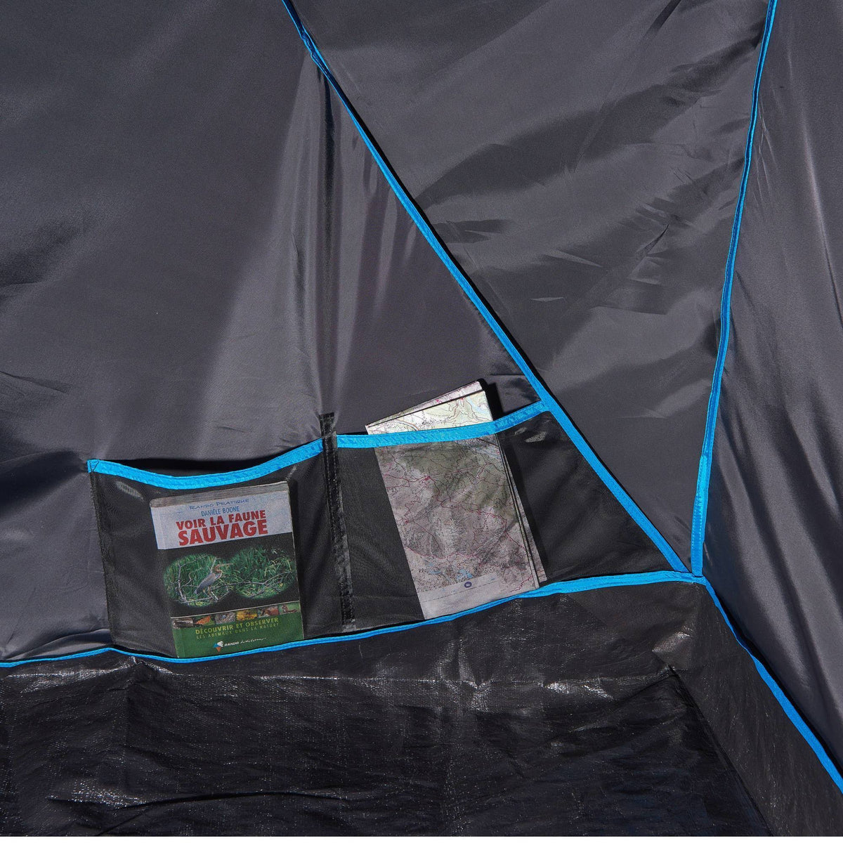4.2 Inflatable Camping Tent, 4 Person, Black T822064