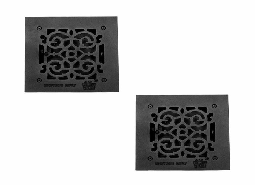 Cast Floor Heat Register Vent 6x22 S469