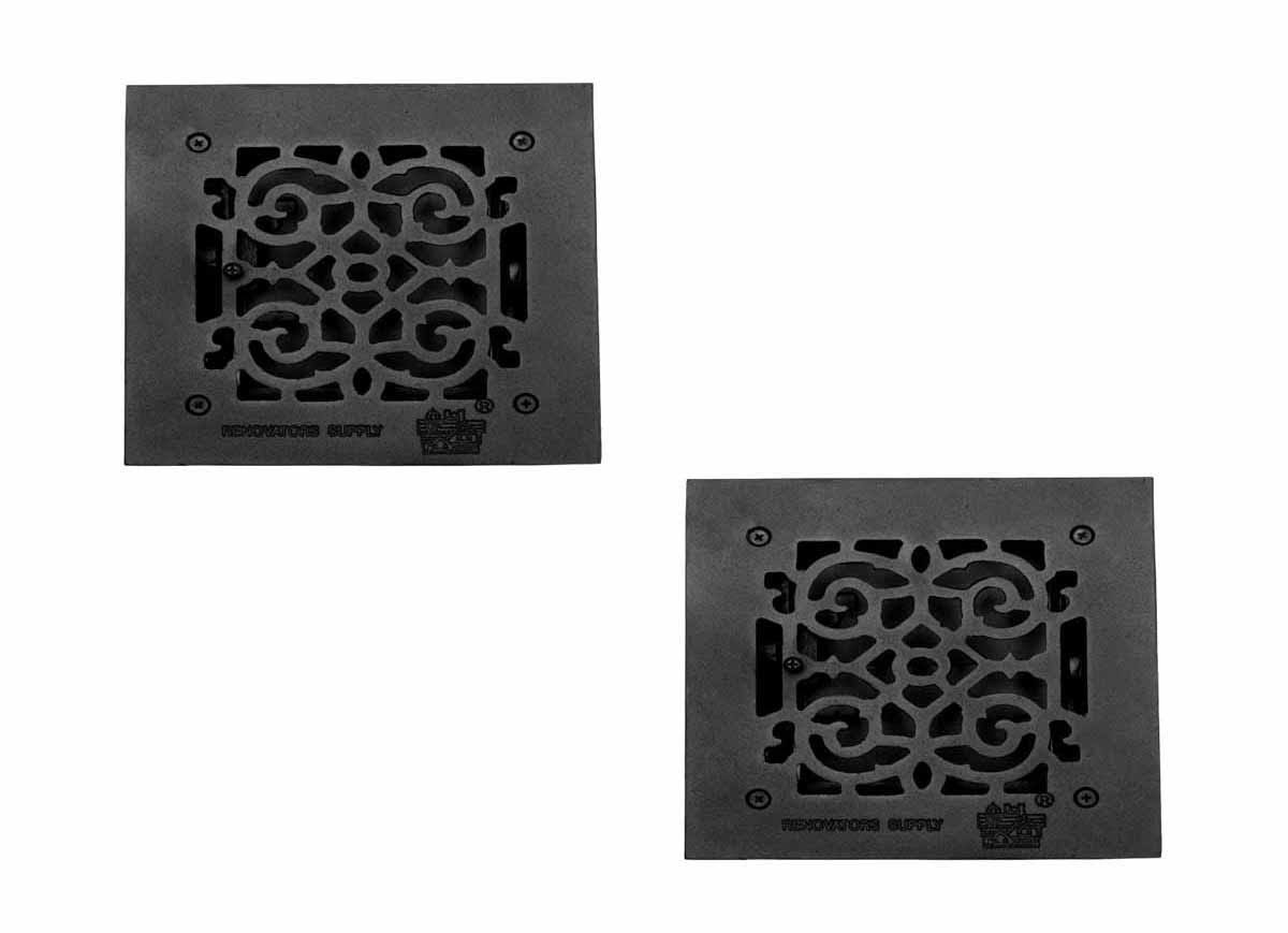 Cast Floor Heat Register Vent 6x22 S469