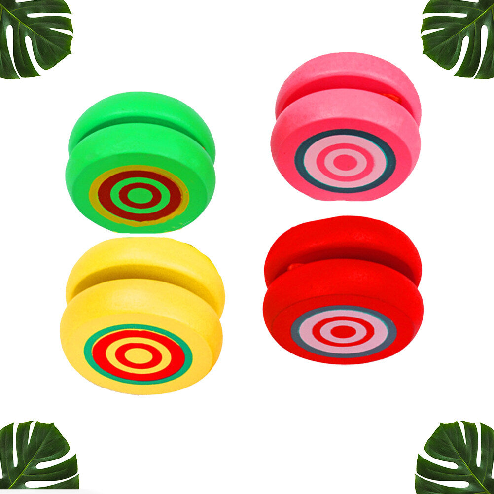 4pcs Wooden Educational Yoyo Toy K9182