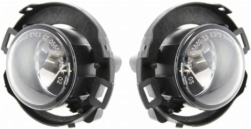 Fog Light Assembly Pair for Nissan Xterra 2005-2015 A72070
