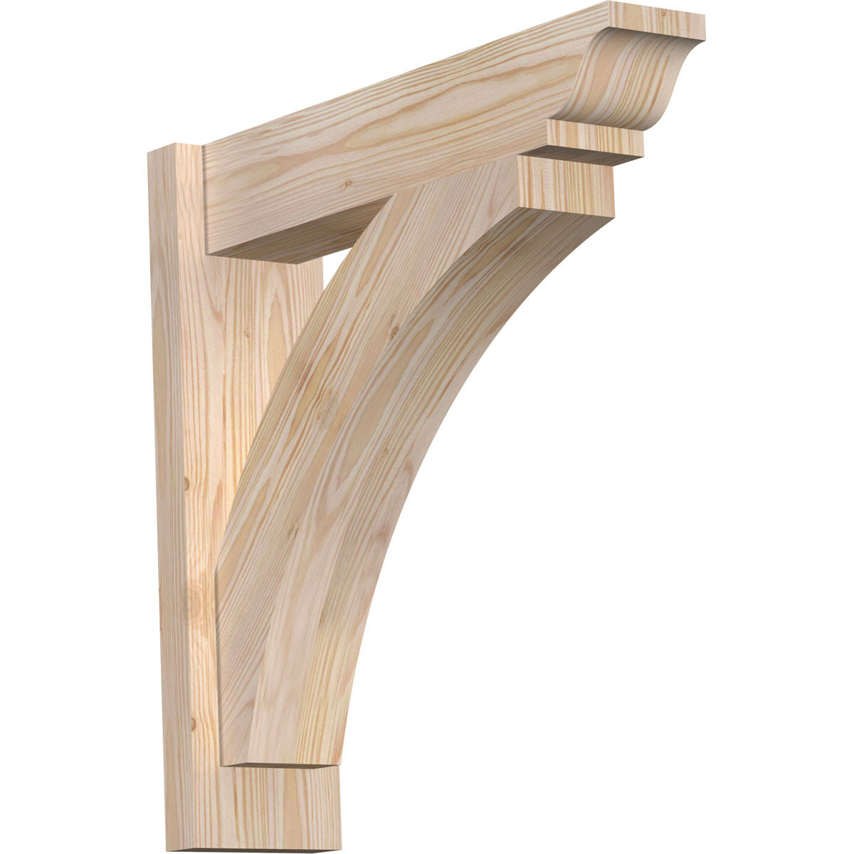 Douglas Fir Thorton Smooth Traditional Outlooker L45526
