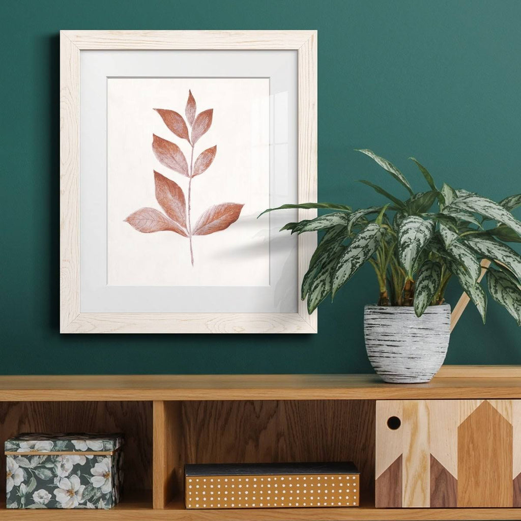 Framed Print 27.5X37.5 White S7945