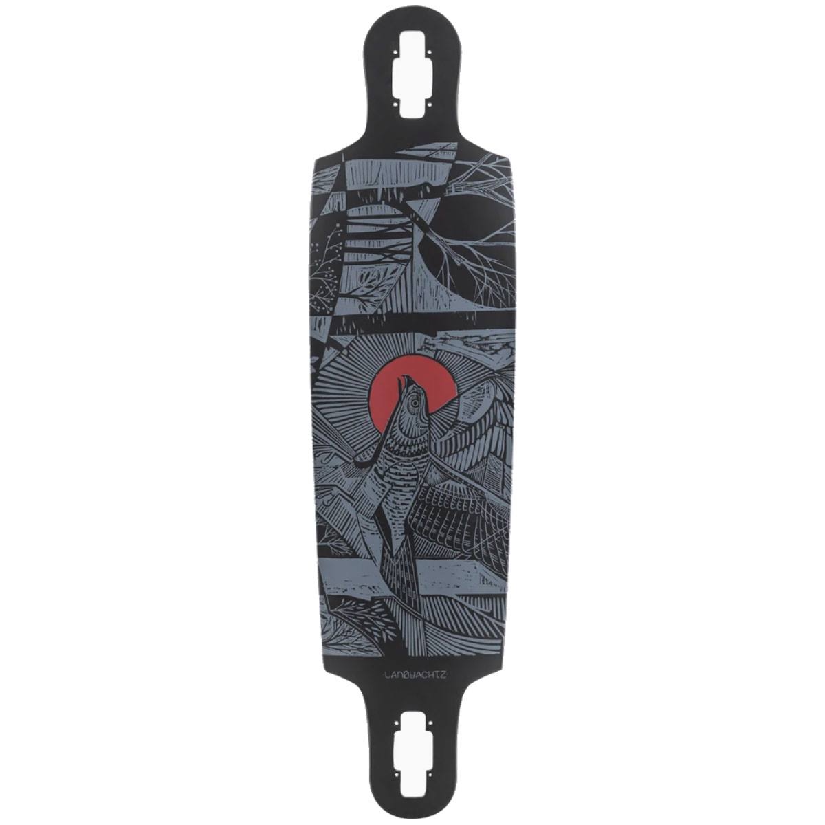 Black 38 Longboard Skateboard V665