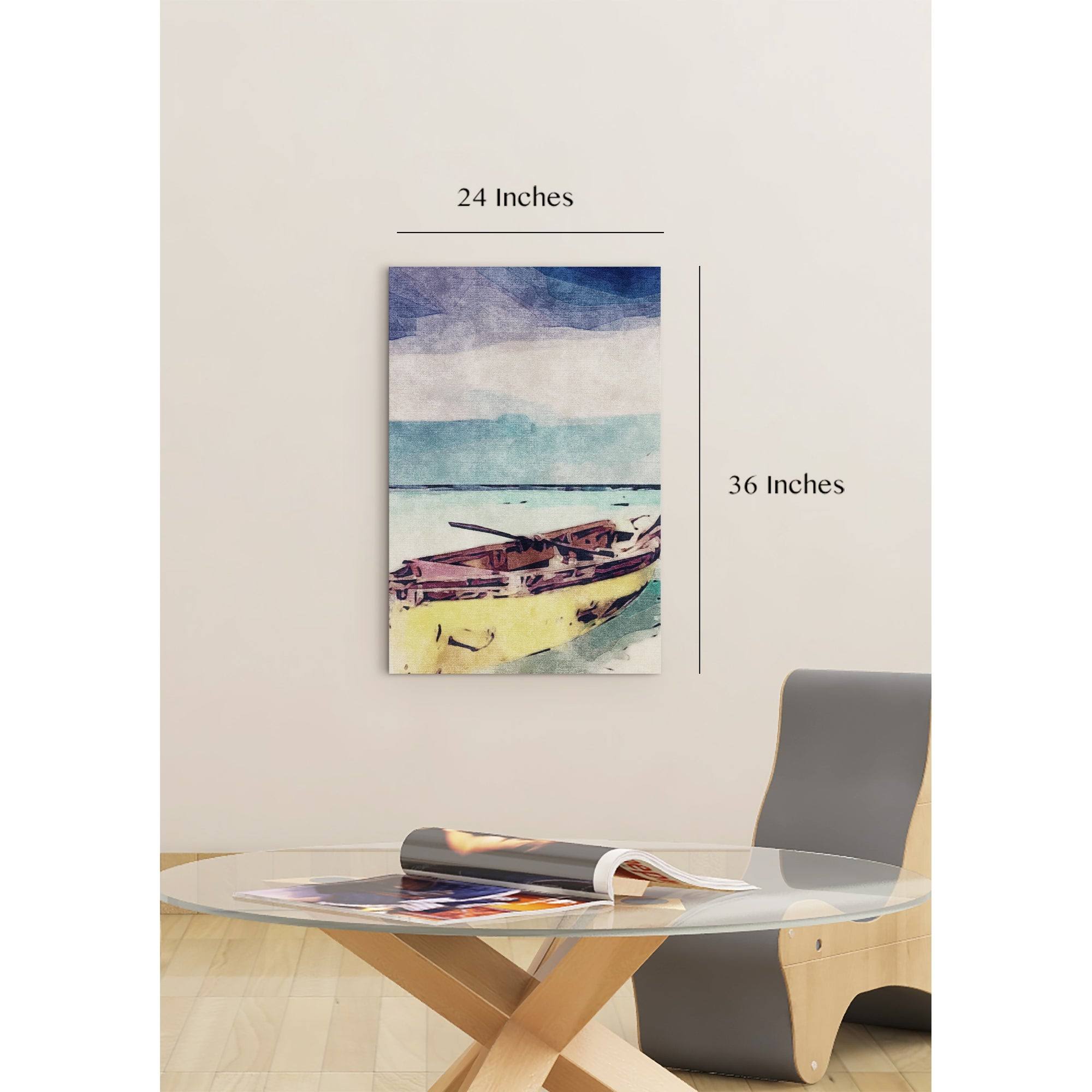 Multi-Color Sail Away Matte Canvas Q7704