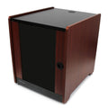 12U Office Server Cabinet with Wood Finish A51241