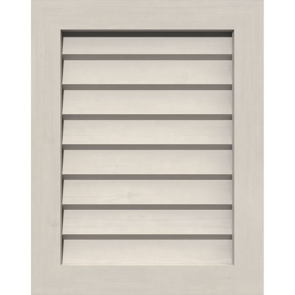 Primed Non-Functional Vertical Gable Vent L7197
