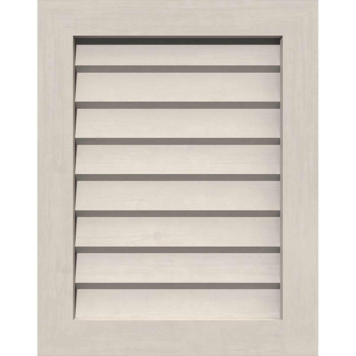 Primed Non-Functional Vertical Gable Vent L7197