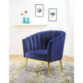 Blush Pink Velvet Accent Chair N759203