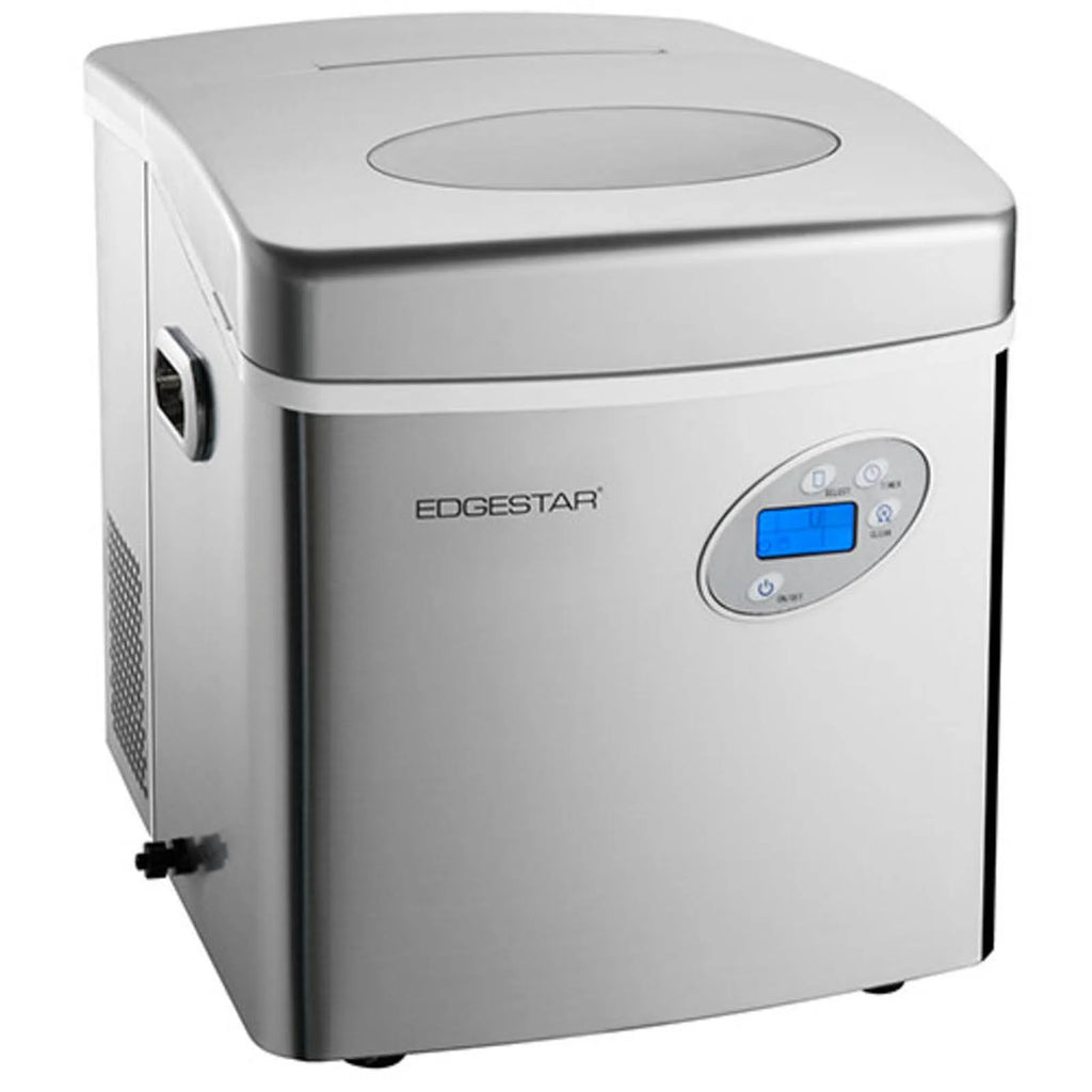 Portable Stainless Steel Ice Maker N7657