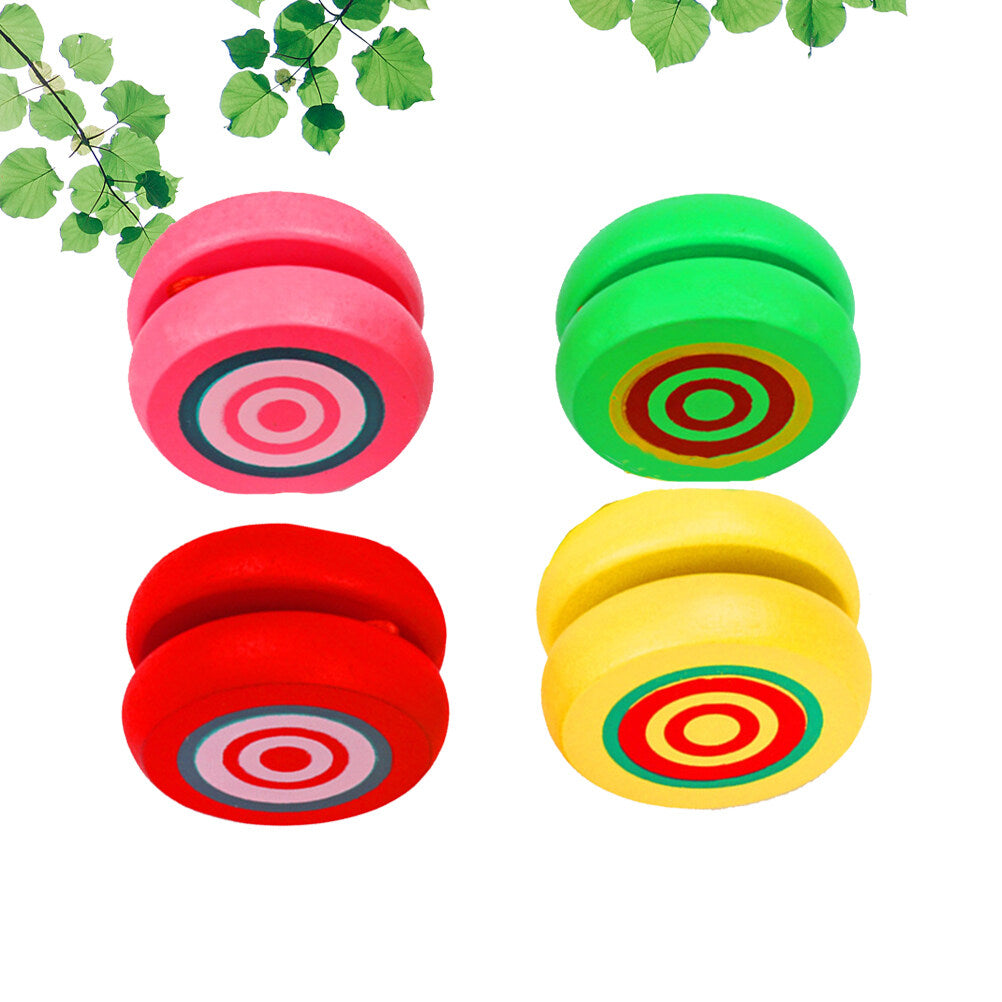 4pcs Wooden Educational Yoyo Toy K9182