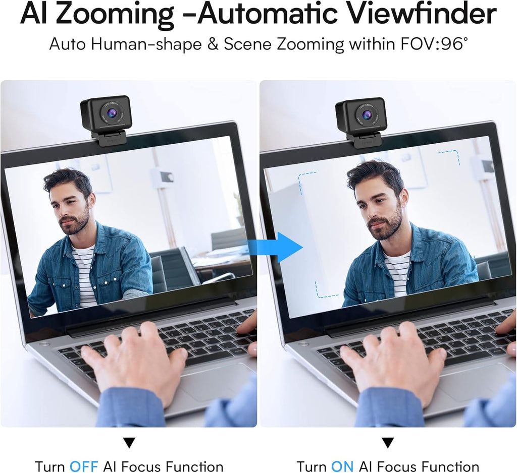 1080P Webcam with Speaker and Mics K336