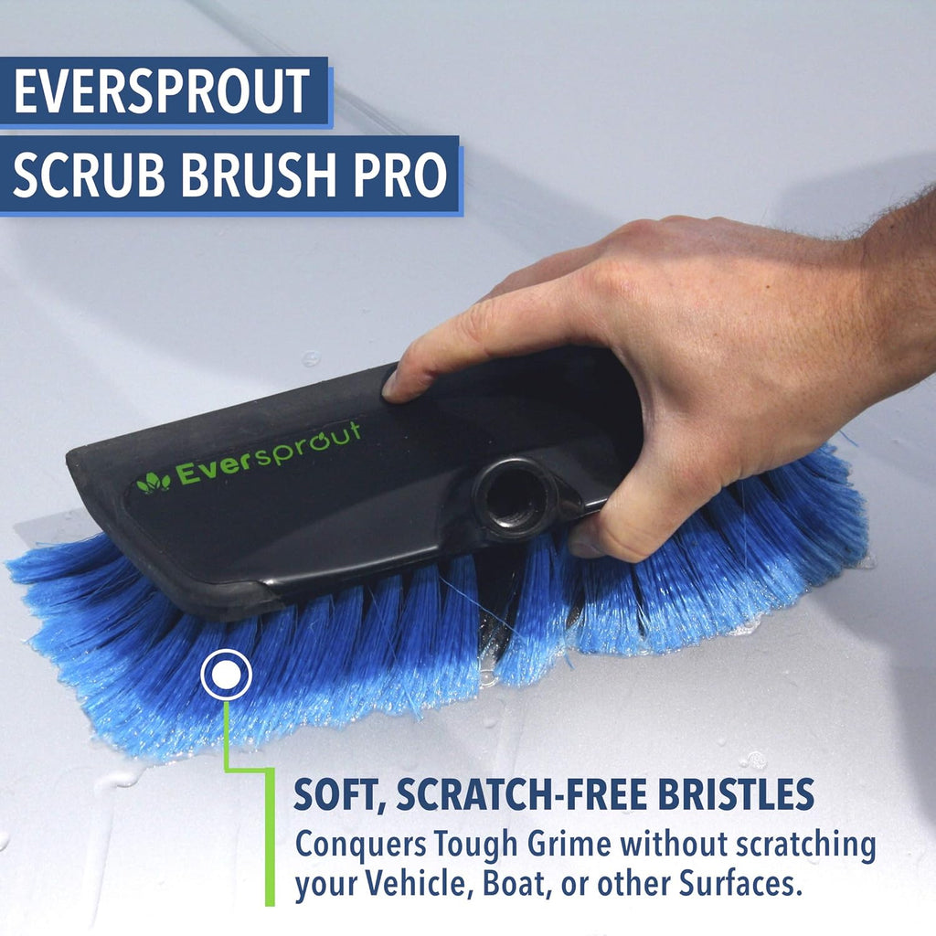 7-to-25 Foot Car Wash Kit with Extension Pole, Scrub Brush, Squeegee, Carwash Mitts, Microfiber Towels B69584