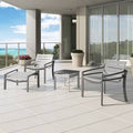 Aluminum Slat Patio Dining Chair B7507