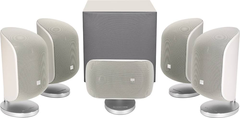 Matte White Satellite Speaker S3085