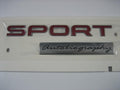 Range Rover Sport Red Autobiography Badge T7722