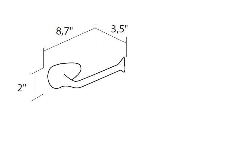 Polished Stainless Steel Toilet Paper Holder T976