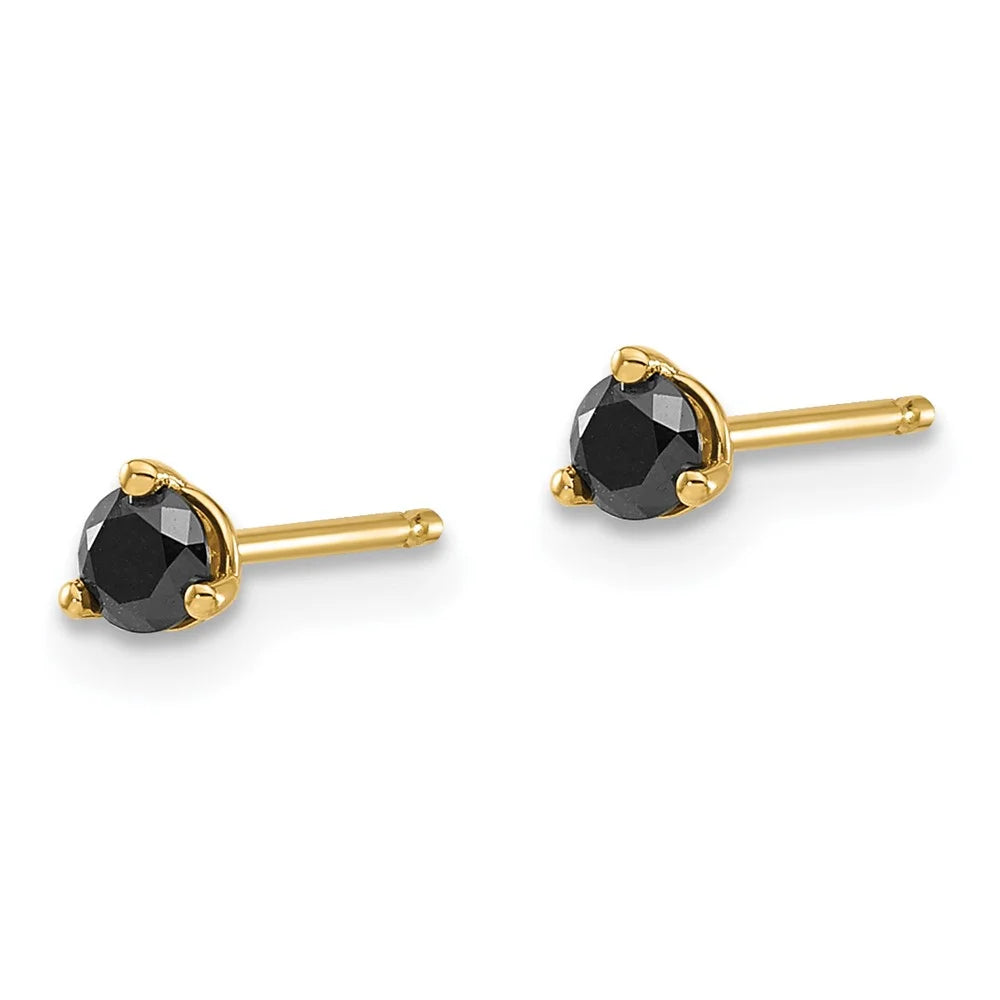 Black Diamond Stud Earrings G97917