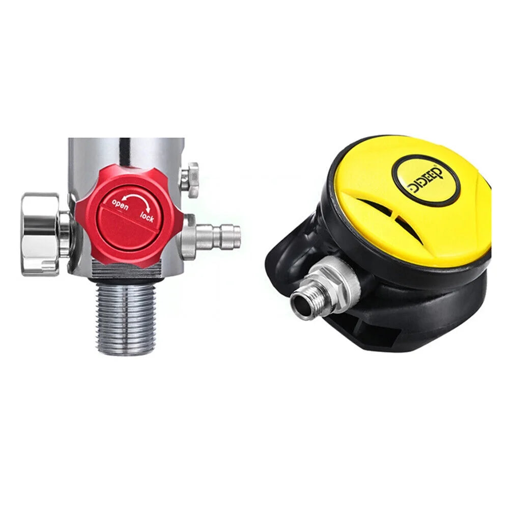 Mini Scuba Diving Air Tank Kits 1.0L Oxygen Tank Pump Equipment Y6016