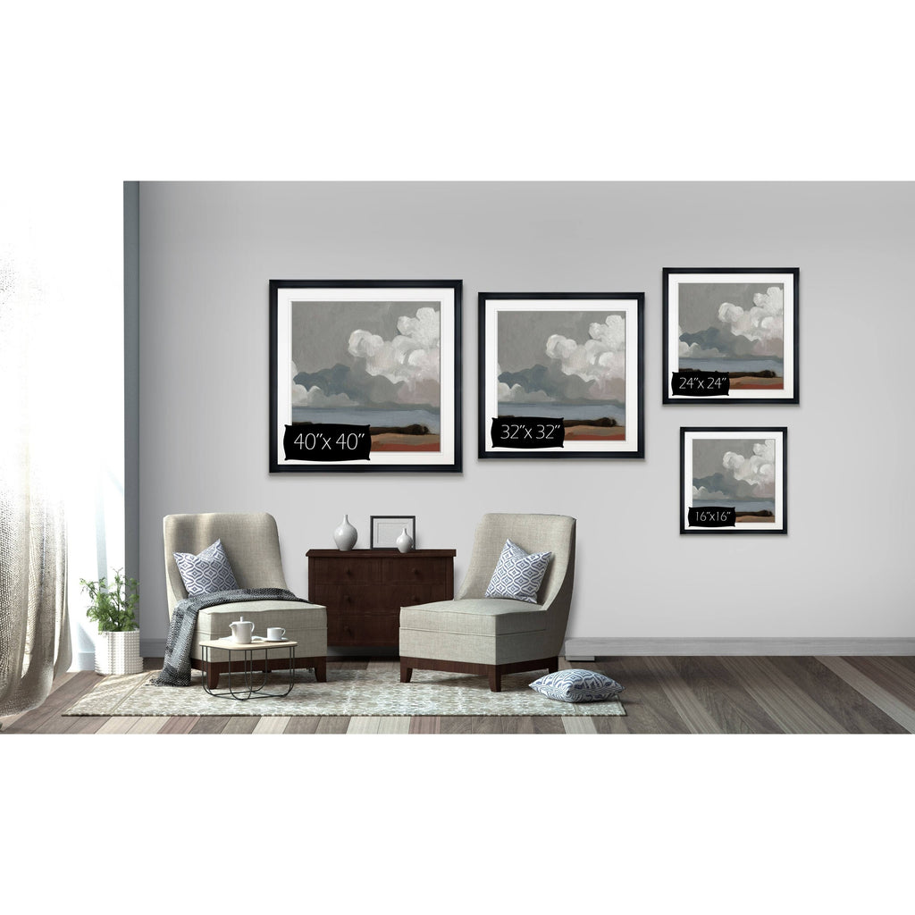 Framed Giclee Print 28x28 S823