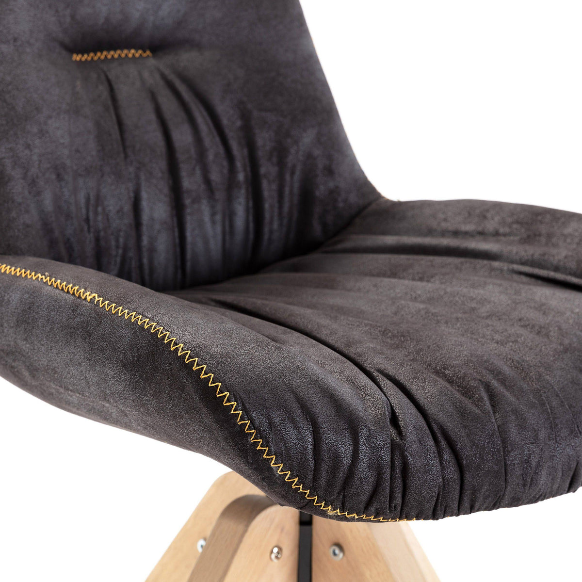 Swivel Side Chair Black E250291