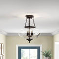 3-Light Semi Flush Mount M463574