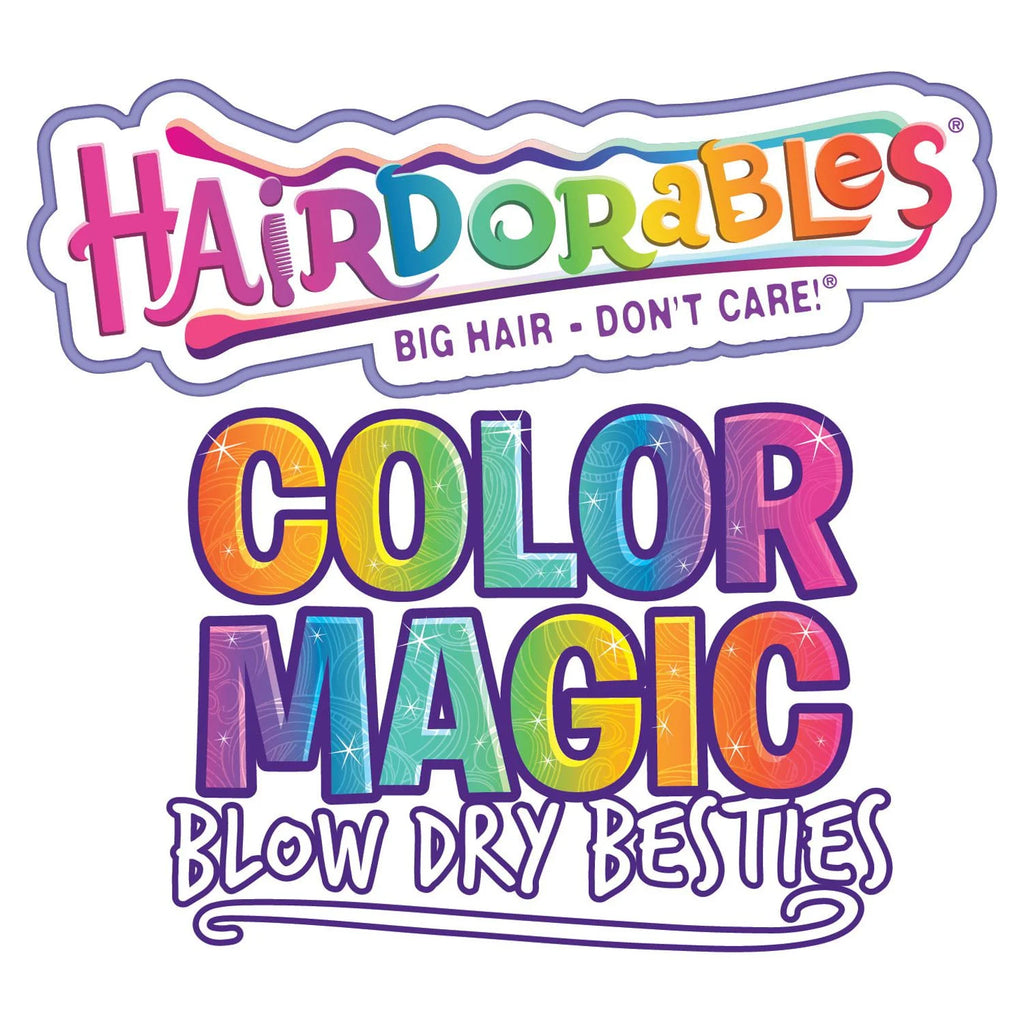 Collectible Doll Color Magic Blow Dry Besties Series 6, Kids Toys for Ages 3 Up M53885