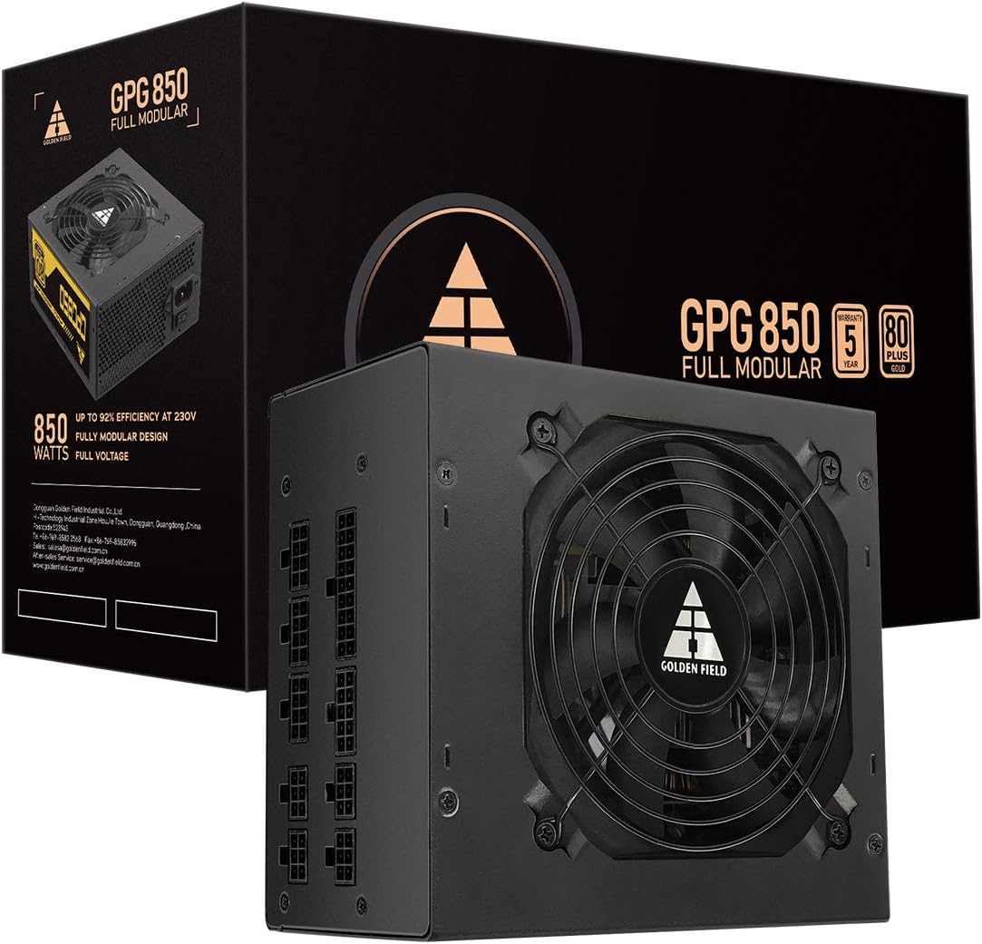 850W Full Modular 80 Plus Gold ATX Power Supply I510