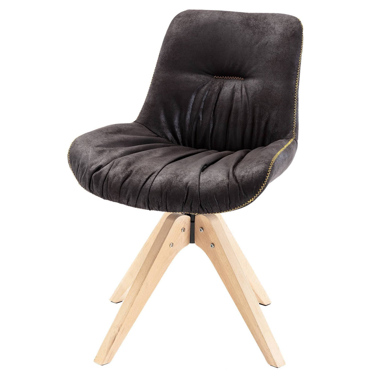 Swivel Side Chair Black E250291