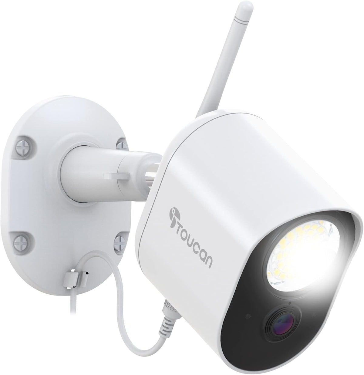 Outdoor Floodlight Security Camera with Night Vision, 1080P HD Video O28035