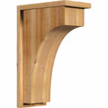 Rough Sawn Corbel with Backplate, Western Red Cedar Q722014