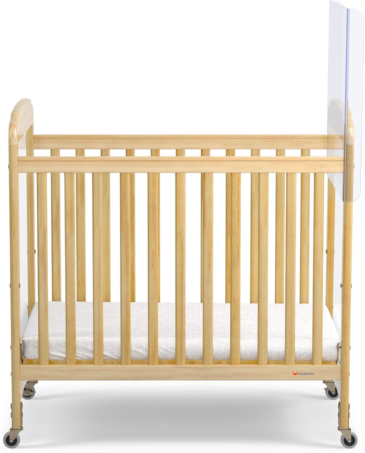 Clear Plexiglass Crib Divider Single Panel L69586