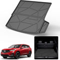 Black TPO Waterproof Rear Cargo Tray Trunk Floor Mat Q8816