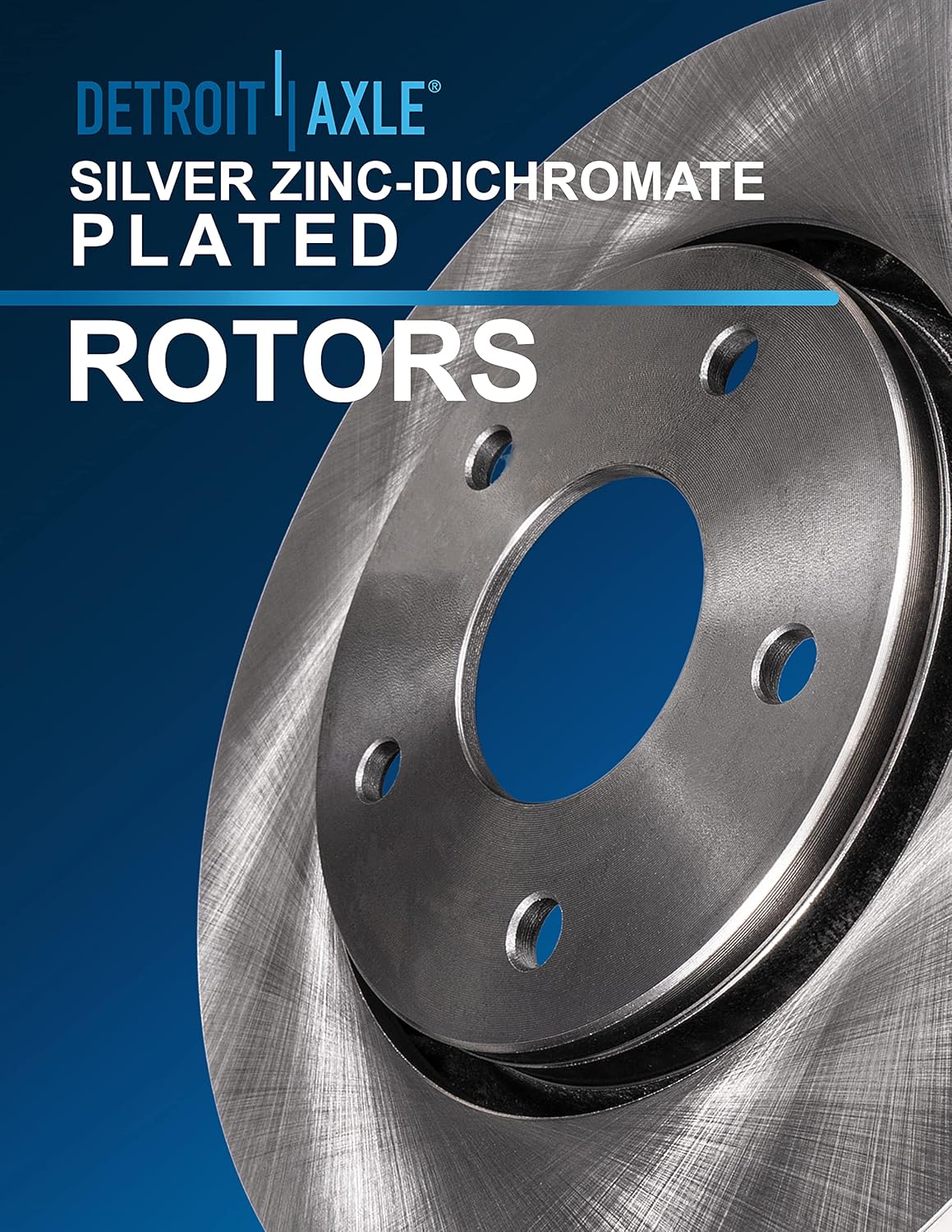 Rear Disc Rotors + Brake Pads 6pc Set V170